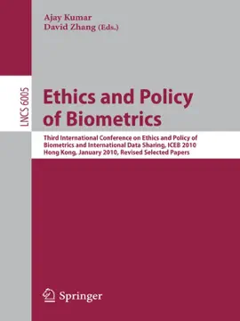 Read: Ethics and Book Policy of Biometrics