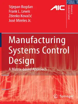 Read: Book Manufacturing Systems Control Design