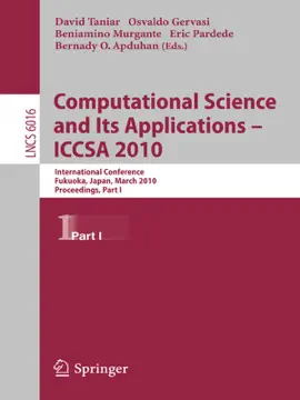 Read: Computational Science and Its Applications – Book ICCSA 2010