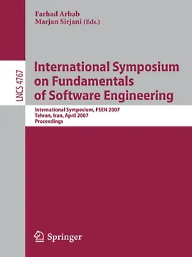 Read: International Symposium on Book Fundamentals of Software Engineering