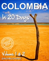 Book cover for Colombia In 20 Days (Enhanced Edition) by Juan Pablo Gaviria