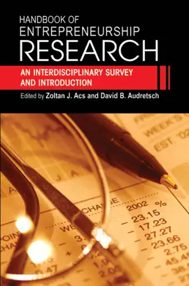 Read: Handbook of Entrepreneurship Research Book