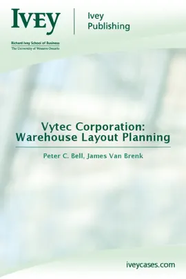 Read: Vytec Corporation: Book Warehouse Layout Planning