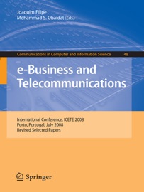 e-Business and Telecommunications - Joaquim Filipe & Mohammad S. Obaidat