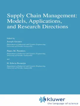 Read: Supply Chain Management: Models, Applications, and Research Book Directions
