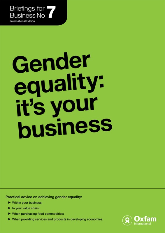 Gender Equality: It's Your Business