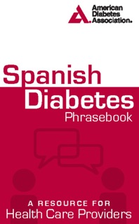Spanish Diabetes Phrasebook by American Diabetes Association