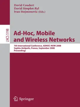 Read: Ad-hoc, Mobile and Wireless Book Networks