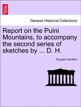 Read: Report on the Pulni Mountains, to accompany the second series of sketches by ... D. H. Book