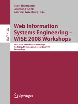 Read: Book Web Information Systems Engineering - WISE 2008 Workshops