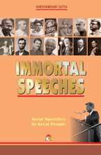 Immortal Speeches - Harshvardhan Dutta Cover Art