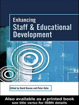 Read: Book Enhancing Staff and Educational Development