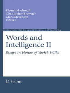 Words and Intelligence II by Khurshid Ahmad, Christopher Brewster & Mark Stevenson