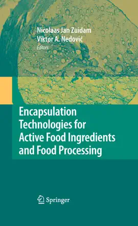 Read: Encapsulation Technologies for Active Food Ingredients Book and Food Processing
