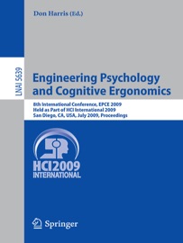 Engineering Psychology and Cognitive Ergonomics Don Harris