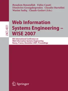 Read: Web Book Information Systems Engineering – WISE 2007