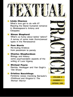 Textual Practice by Terence Hawkes