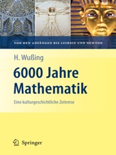 Book cover for 6000 Jahre Mathematik by Hans Wußing