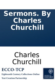 Sermons. By Charles Churchill - Charles Churchill