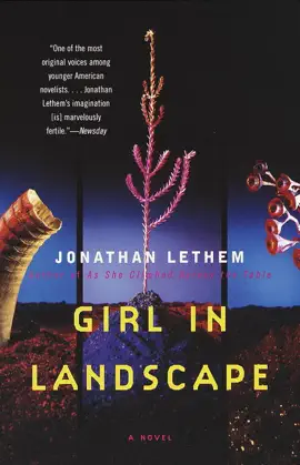 Read: Girl Book in Landscape