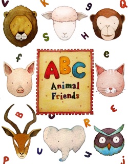 ABC Animal Friends : Alphabet book for kids by BUDKIDS