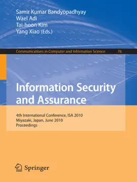 Read: Information Security and Assurance Book