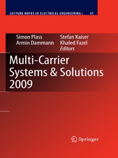 Multi-Carrier Systems & Solutions 2009 by Simon Plass, Armin Dammann, Stefan Kaiser & Khaled Fazel