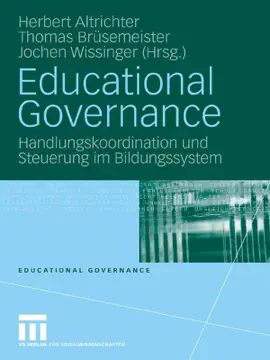 Read: Book Educational Governance