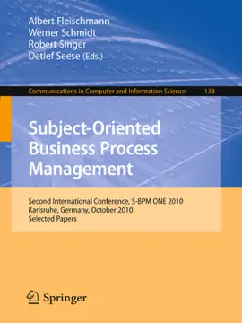 Read: Subject-Oriented Business Book Process Management
