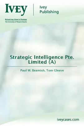 Read: Book Strategic Intelligence Pte. Limited (A)