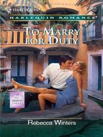 To Marry For Duty - Rebecca Winters