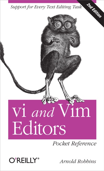 Cover of Vi and Vim Editors Pocket Reference