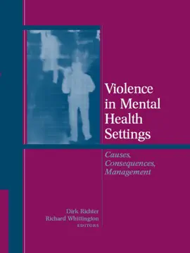 Read: Violence in Mental Health Settings Book