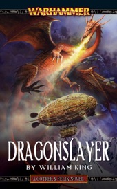 Book cover for Dragonslayer by William King