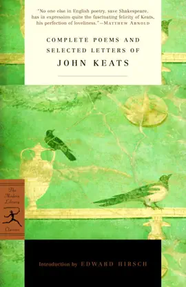 Read: Complete Poems and Selected Letters of John Book Keats