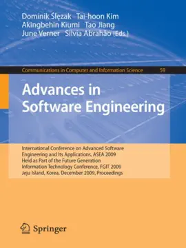 Read: Book Advances in Software Engineering