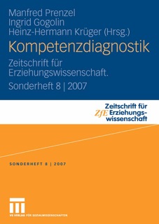 Kompetenzdiagnostik by Manfred Prenzel, Ingrid Gogolin & Heinz-Hermann Krüger
