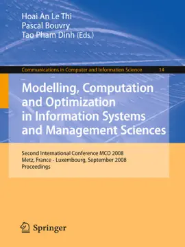 Read: Modelling, Computation Book and Optimization in Information Systems and Management Sciences