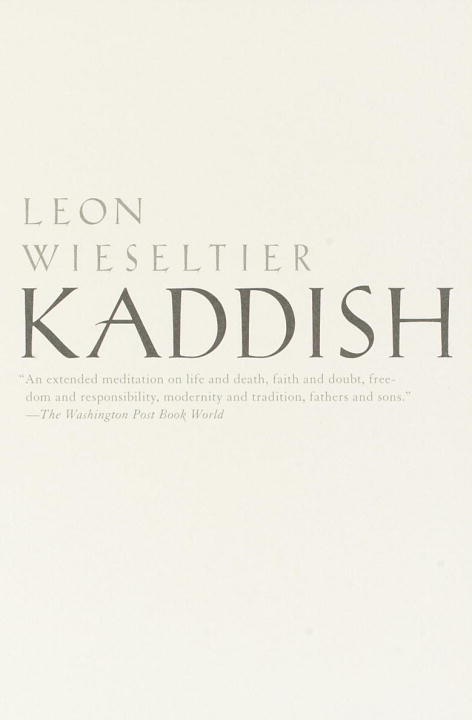 Kaddish cover