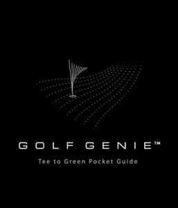 Golf Genie: Tee to Green Pocket Guide - Sanvean LLC Cover Art