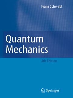Quantum Mechanics by Franz Schwabl