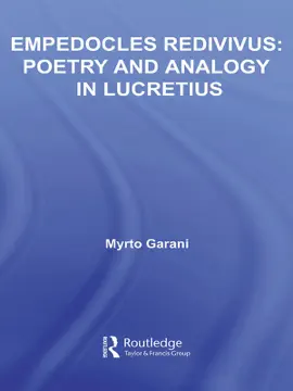 Read: Empedocles Book Redivivus