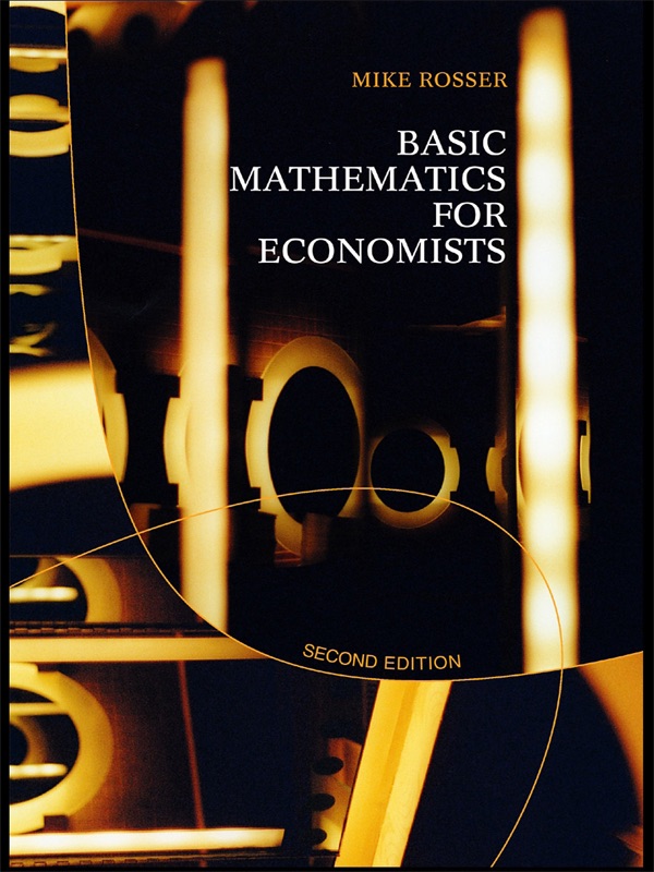Basic Mathematics for Economists cover