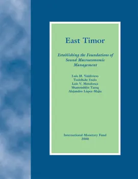 Read: East Timor: Book Establishing the Foundations of Sound Macroeconomic Management