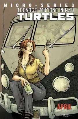Read: Book Teenage Mutant Ninja Turtles Microseries #7: April