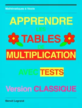 Read: Apprendre les tables de Book multiplication (version classique)