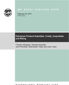 Read: Petroleum Product Subsidies: Book Costly, Inequitable, and Rising