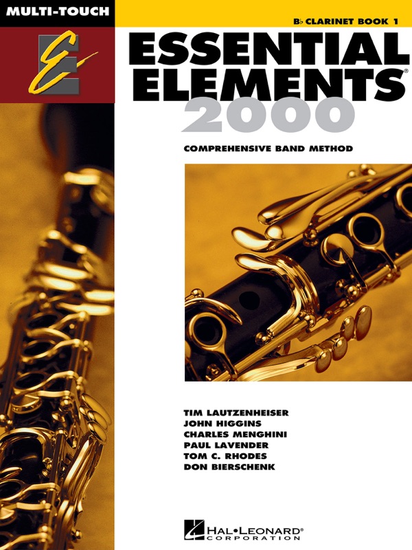 Essential Elements 2000 - Book 1 for B-flat Clarinet (Textbook)