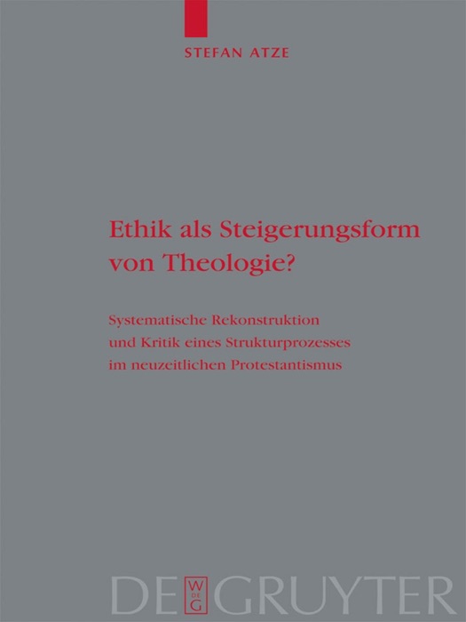 Ethik als Steigerungsform von Theologie?