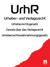 Urheber- und Verlagsrecht - UrhR - Deutschland